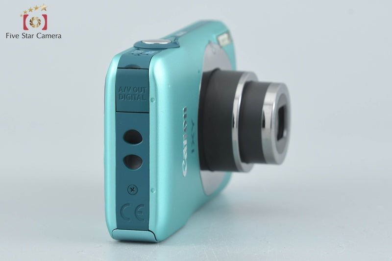 Canon IXY 200F Green 12.1 MP Digital Camera w/ Box