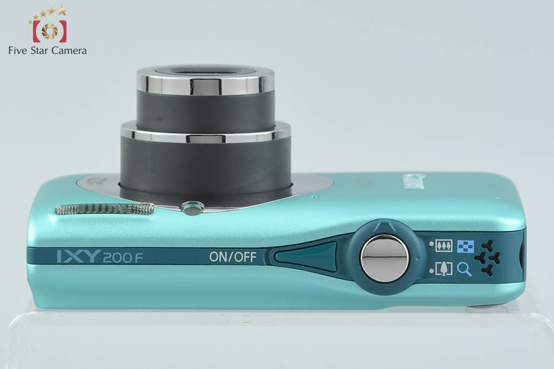 Canon IXY 200F Green 12.1 MP Digital Camera w/ Box