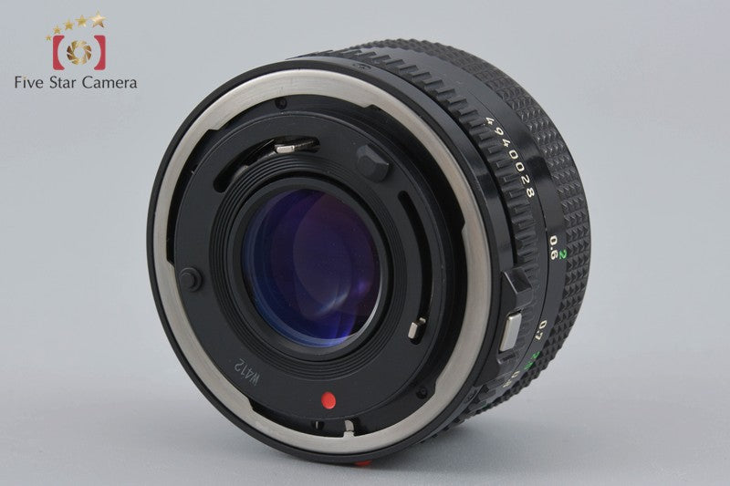 Canon AE-1 PROGRAM Silver 35mm SLR Film Camera + New FD 50mm f/1.4