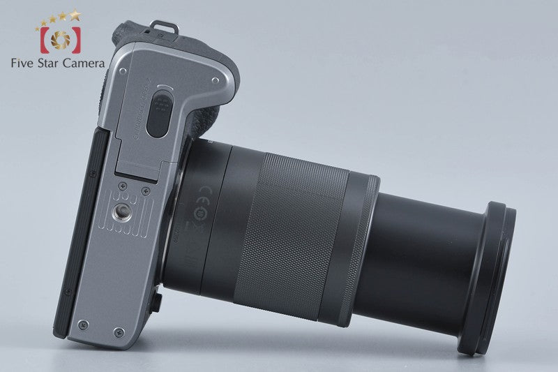 Canon EOS M6 Mark II Silver 32.5MP Mirrorless Camera 18-150 Lens w/ Box