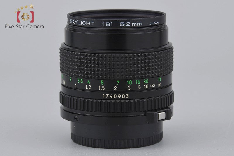 Canon New FD 50mm f/1.4