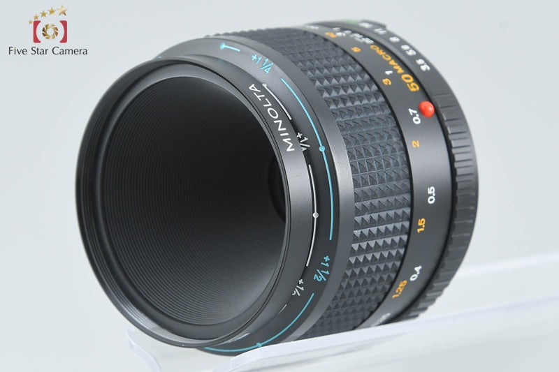 Minolta New MD MACRO ROKKOR 50mm f/3.5