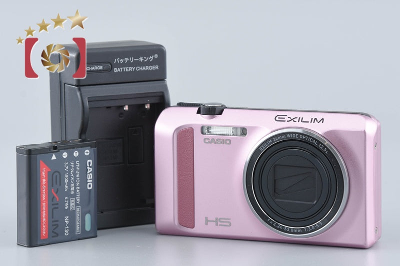 Casio HIGH SPEED EXILIM EX-ZR400 Pink 16.1 MP Digital Camera