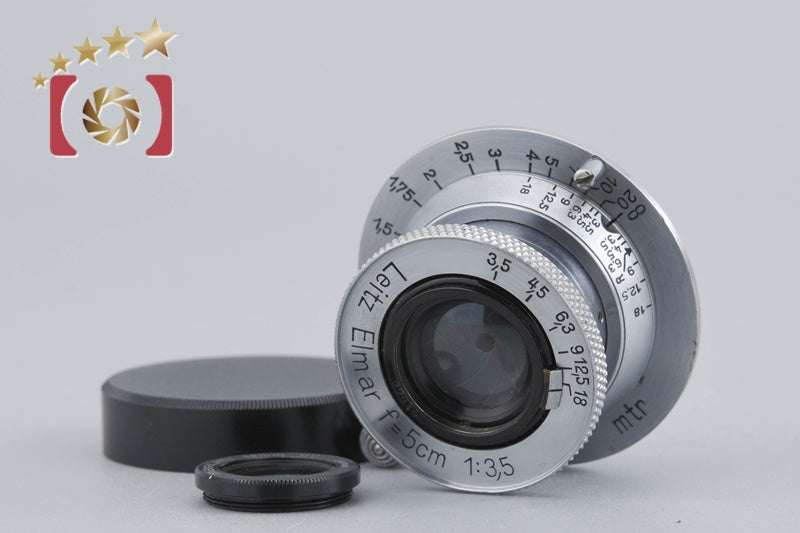 Leica Elmar 50mm f/3.5 Collapsible L39 LTM Leica Thread Mount Lens