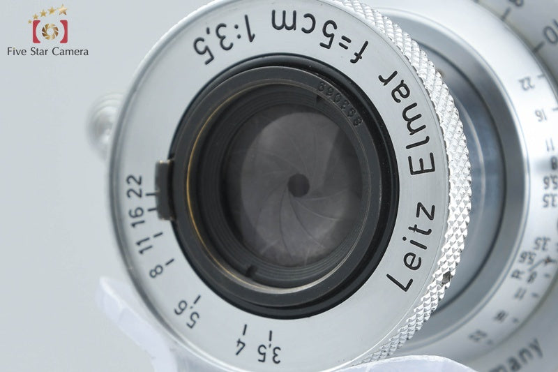 Leica Elmar 50mm f/3.5 Collapsible L39 LTM Leica Thread Mount Lens