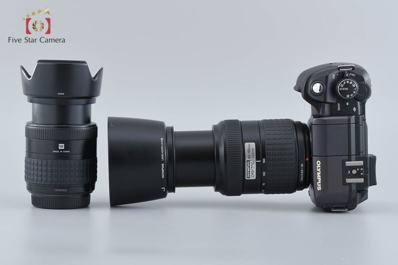 "Count 1,051" Olympus E-300 8.0 MP DSLR + ZUIKO DIGITAL 14-45 40-150 Lenses