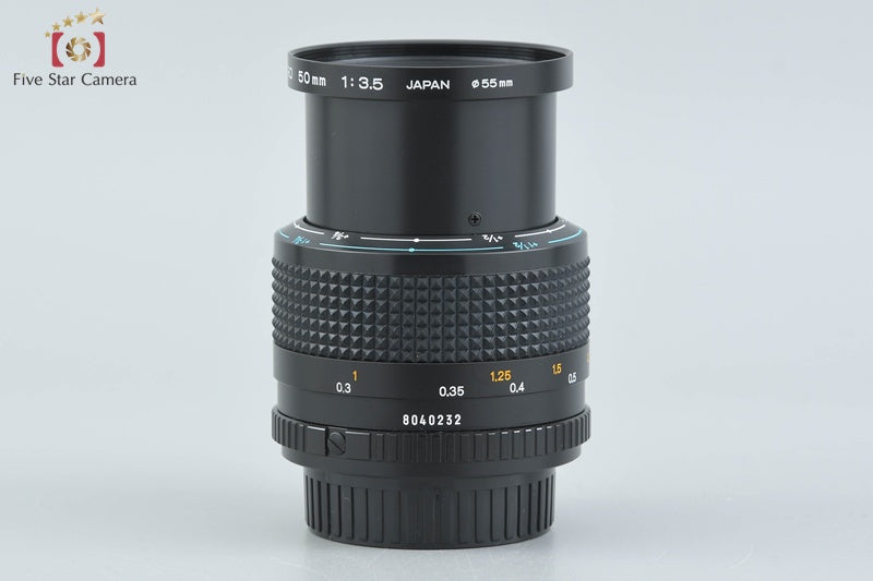 Minolta New MD MACRO ROKKOR 50mm f/3.5