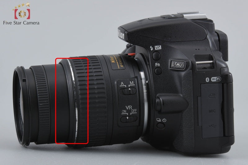 Nikon D5600 24.2 MP DSLR + AF-S DX NIKKOR 18-55mm f/3.5-5.6 G VR II