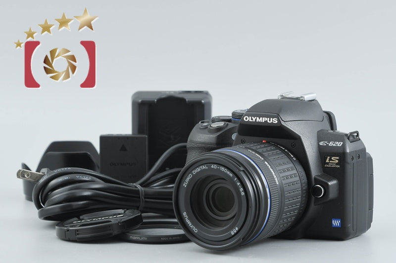 "Shutter count 5,046" Olympus E-620 12.3 MP Digital SLR Camera 40-150 Lens