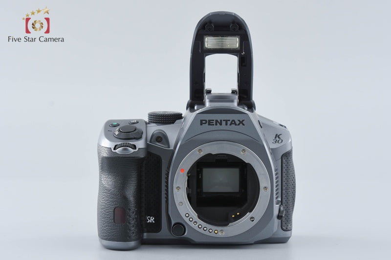 PENTAX K-30 Silky Silver 16.3 MP Digital SLR Camera Body