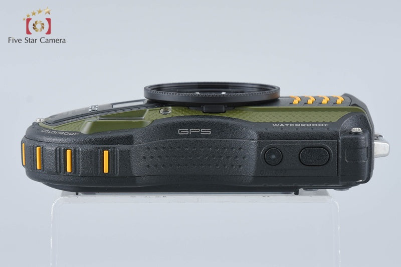 "Count 267" Ricoh Pentax WG-3 GPS Green 16.0 MP Waterproof Action Camera w/ Box