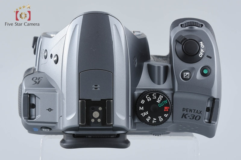PENTAX K-30 Silky Silver 16.3 MP Digital SLR Camera Body