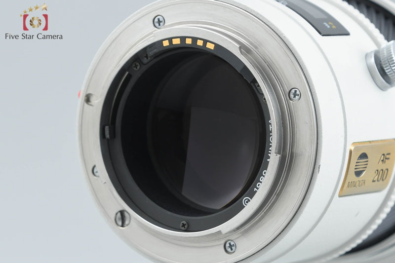 Minolta HIGH SPEED AF APO TELE 200mm f/2.8 G