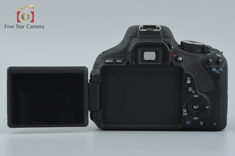 "Count 3,081" Canon EOS Kiss X5 / Rebel T3i / 600D 18.0 MP 18-55 55-250 Lenses