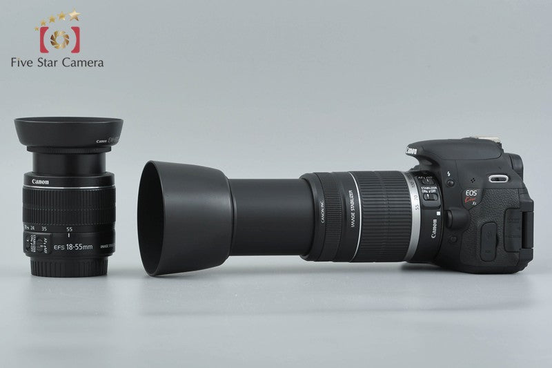 "Count 3,081" Canon EOS Kiss X5 / Rebel T3i / 600D 18.0 MP 18-55 55-250 Lenses