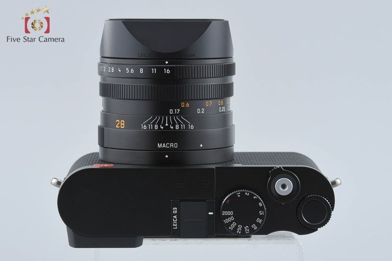 Leica Q3 Black 60.3 MP Digital Camera w/ Box from Japan
