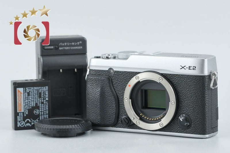 Fujifilm X-E2 Silver 16.3 MP Digital Mirrorless Camera Body from Japan