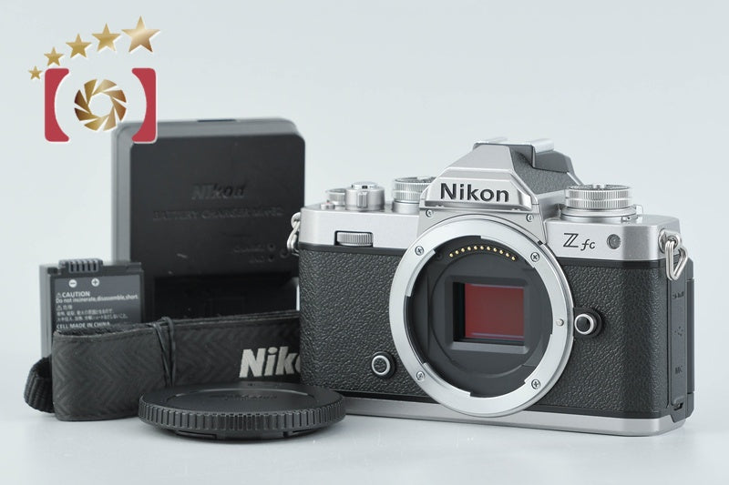 "Count 3,825" Nikon Z fc Silver 20.9 MP Digital Mirrorless Camera from Japan