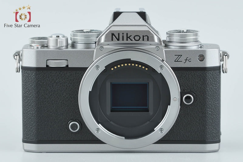 "Count 3,825" Nikon Z fc Silver 20.9 MP Digital Mirrorless Camera from Japan
