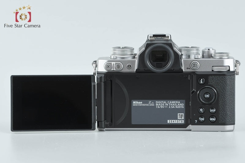 "Count 3,825" Nikon Z fc Silver 20.9 MP Digital Mirrorless Camera from Japan