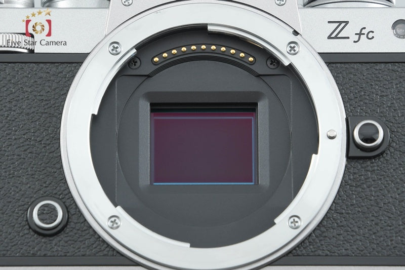 "Count 3,825" Nikon Z fc Silver 20.9 MP Digital Mirrorless Camera from Japan