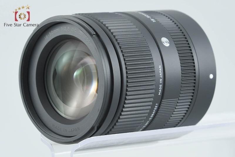 Sigma 18-50mm f/2.8 DC DN Contemporary for Sony E mount from Japan