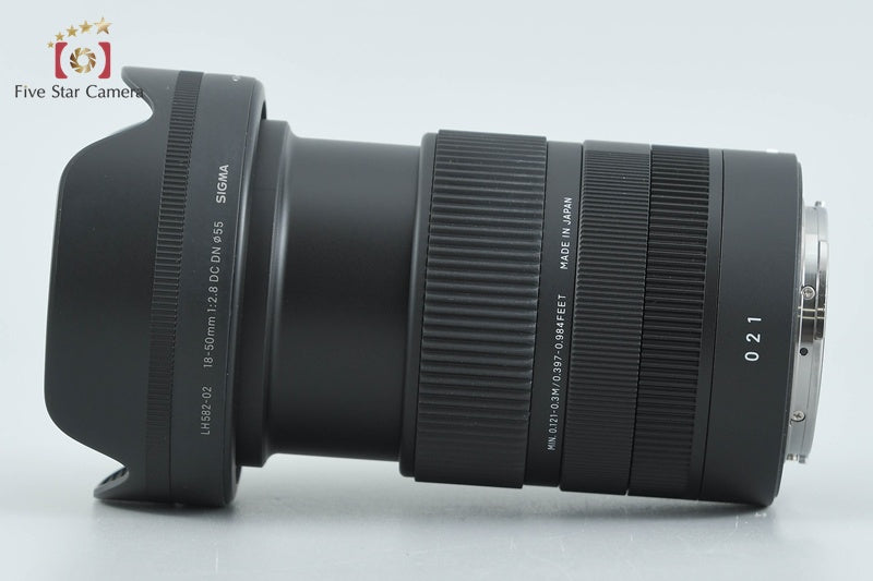 Sigma 18-50mm f/2.8 DC DN Contemporary for Sony E mount from Japan
