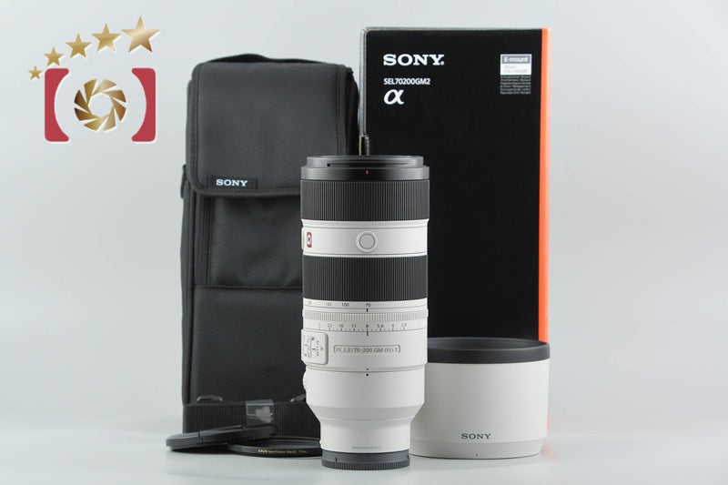 Sony FE 70-200mm f/2.8 GM OSS II SEL70200GM2 w/ Box from Japan