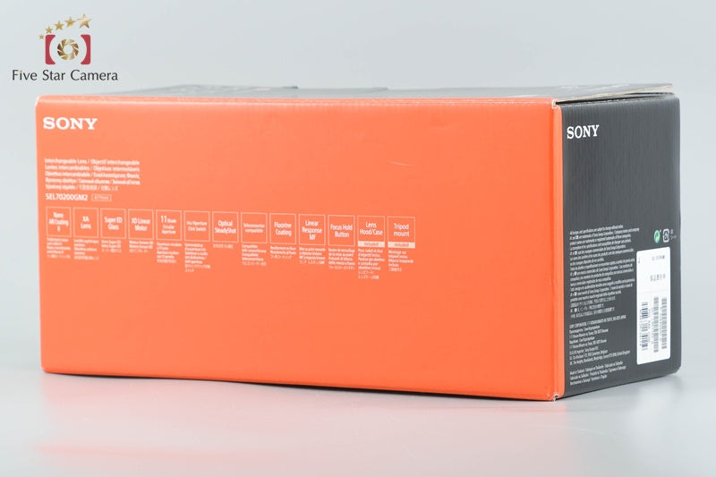 Sony FE 70-200mm f/2.8 GM OSS II SEL70200GM2 w/ Box from Japan