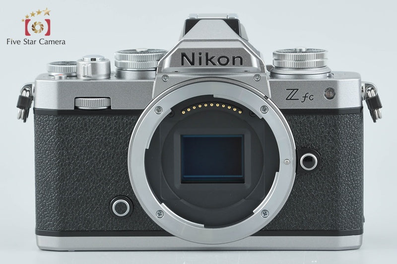 "Count 877" Nikon Z fc Silver 20.9MP Digital Mirrorless Camera w/ Box from Japan