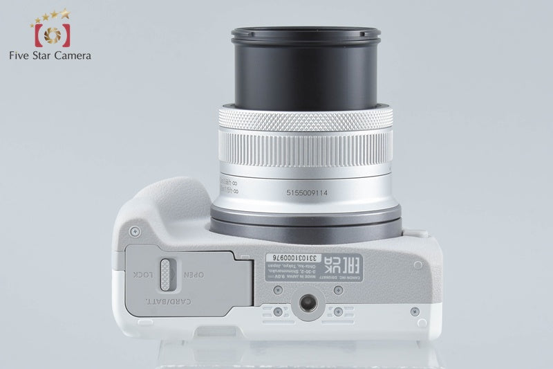 "Count 2,000" Canon EOS R50 White 24.2 MP RF-S 18-45 Lens w/ Box from Japan