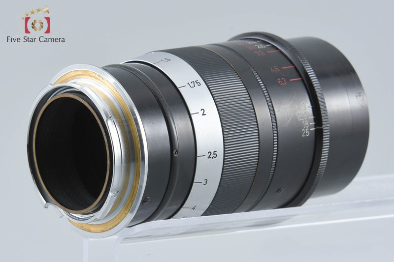 Very Rare!! Leica Thambar 90mm f/2.2 L39 Mount + M Mount Adapter from Japan