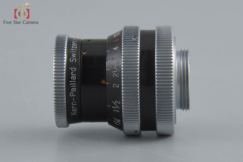 Kern Paillard YVAR 13mm f/1.9 AR for D Mount Lens