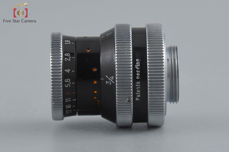 Kern Paillard YVAR 13mm f/1.9 AR for D Mount Lens