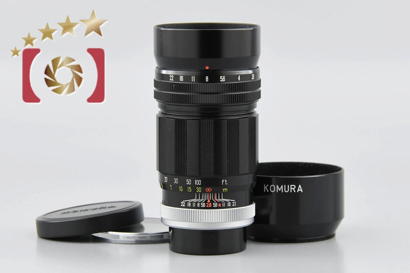 SANKYO KOHKI KOMURA 135mm f/2.8 L39 LTM Leica Thread Mount Lens