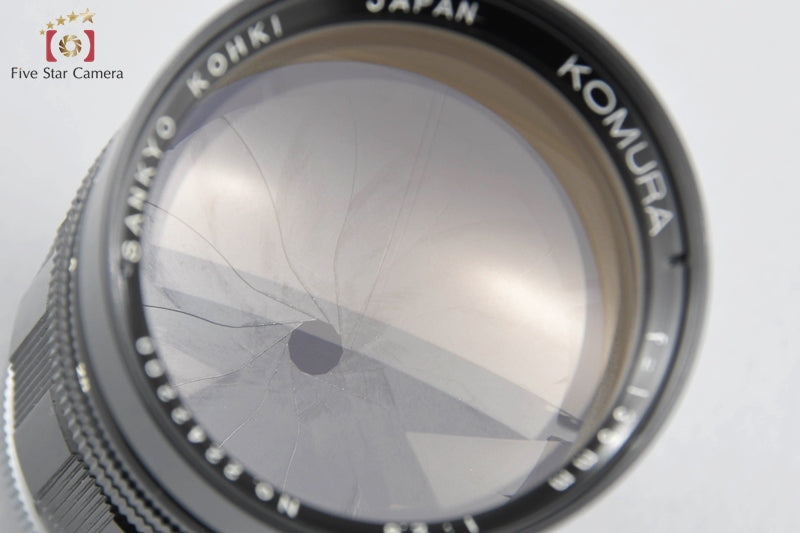 SANKYO KOHKI KOMURA 135mm f/2.8 L39 LTM Leica Thread Mount Lens