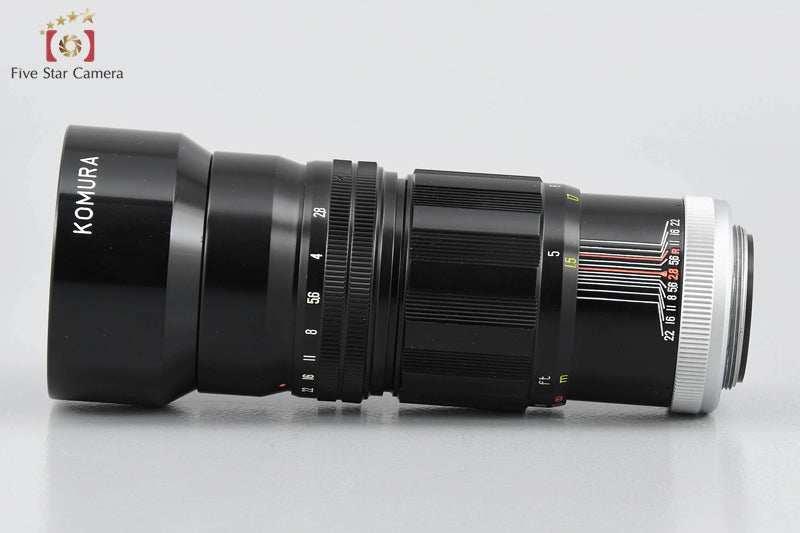 SANKYO KOHKI KOMURA 135mm f/2.8 L39 LTM Leica Thread Mount Lens