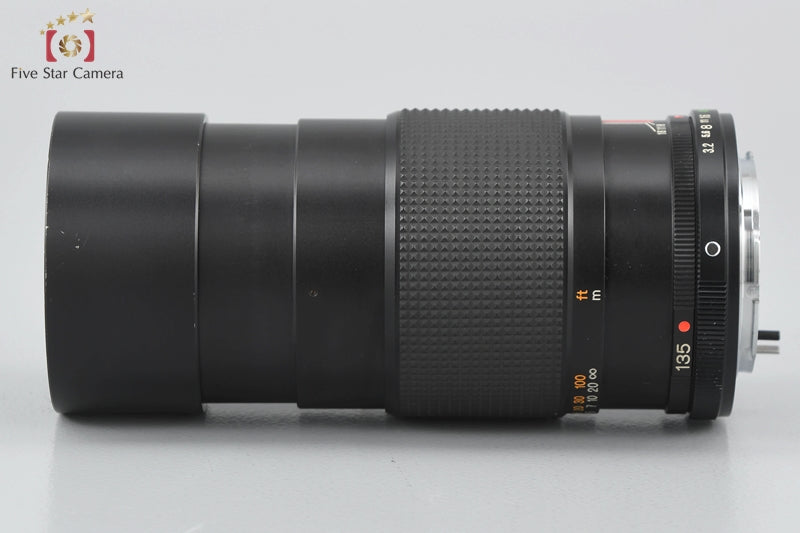 "As-Is" KONICA HEXANON AR 50mm f/1.7 AE, HEXANON AR 135mm f/3.2 AE