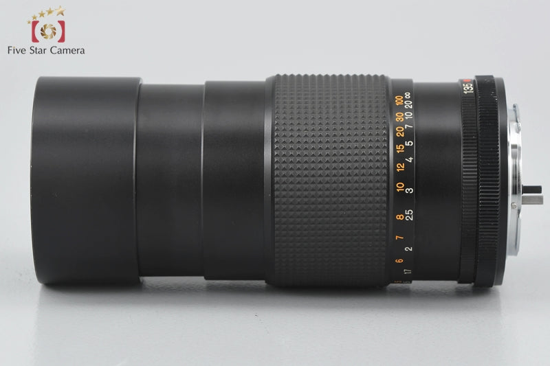 "As-Is" KONICA HEXANON AR 50mm f/1.7 AE, HEXANON AR 135mm f/3.2 AE