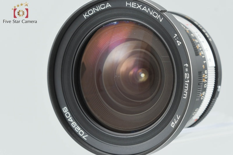 Konica HEXANON 21mm f/4 EE for AR Mount