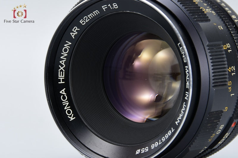 KONICA HEXANON 52mm f/1.8