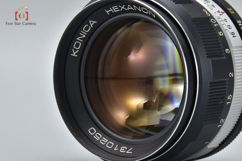 KONICA HEXANON AR 50mm f/1.7 EE