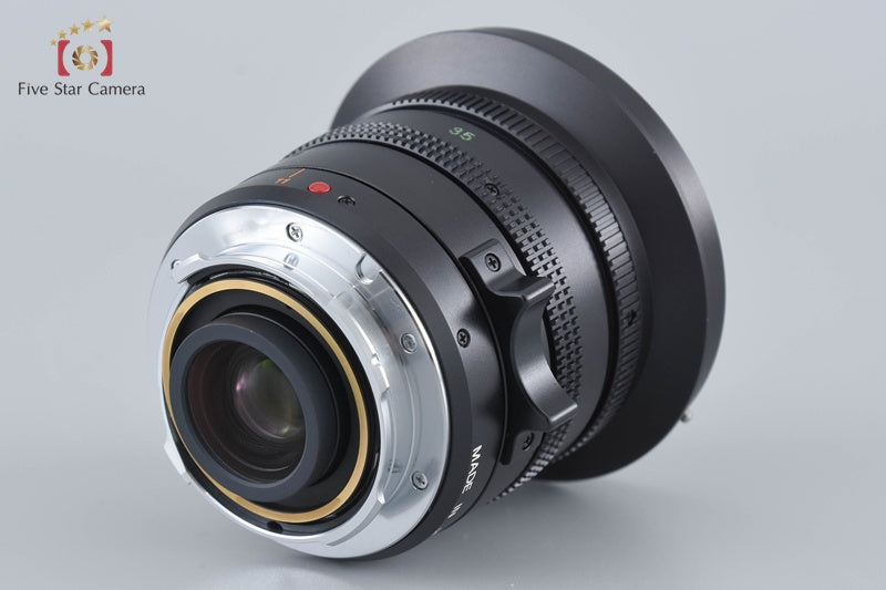 Konica M-HEXANON DUAL 21-35mm f/3.4-4.0 Leica M Mount Lens w/ 21-35mm Viewfinder