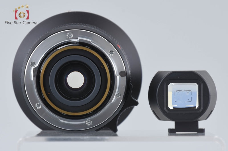 Konica M-HEXANON DUAL 21-35mm f/3.4-4.0 Leica M Mount Lens w/ 21-35mm Viewfinder