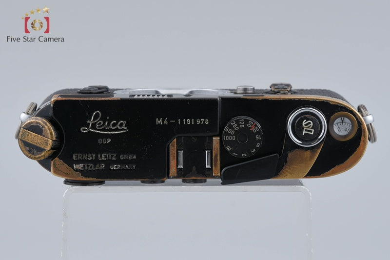 Leica M4 Black Paint Seriai# 1181xxxx 1967 Years Model Rangefinder Film Camera