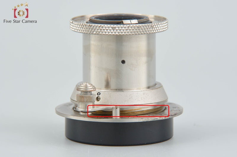 Leica Elmar 50mm f/3.5 Nickel Collapsible L39 LTM Leica Thread Mount Lens