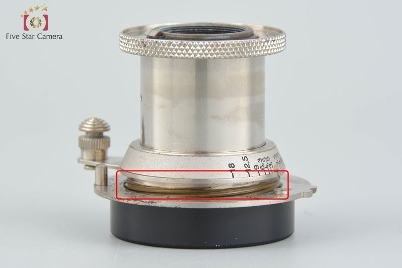 Leica Elmar 50mm f/3.5 Nickel Collapsible L39 LTM Leica Thread Mount Lens