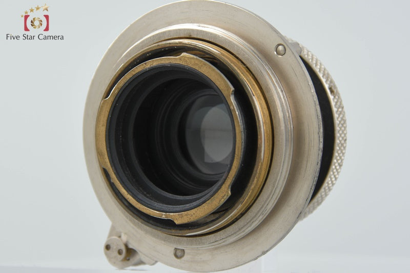 Leica Elmar 50mm f/3.5 Nickel Collapsible L39 LTM Leica Thread Mount Lens