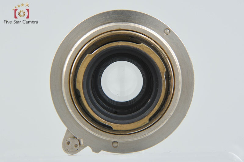 Leica Elmar 50mm f/3.5 Nickel Collapsible L39 LTM Leica Thread Mount Lens