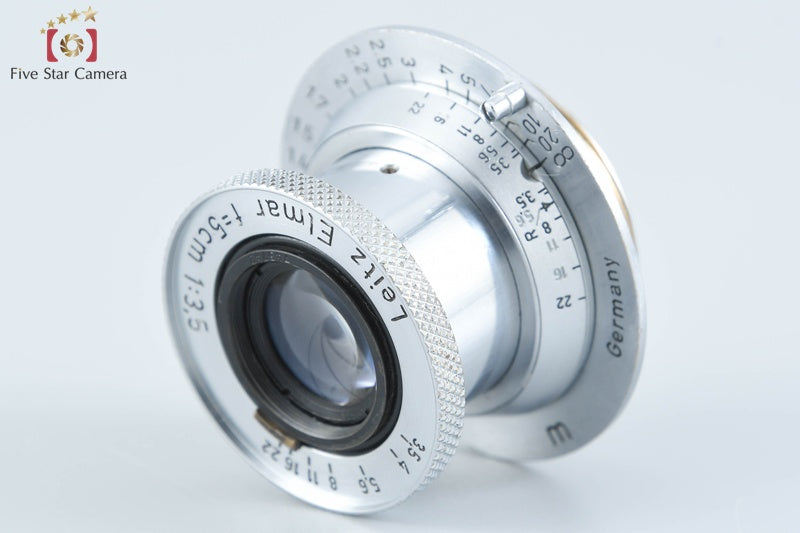 Leica Elmar 50mm f/3.5 Collapsible L39 LTM Leica Thread Mount Lens